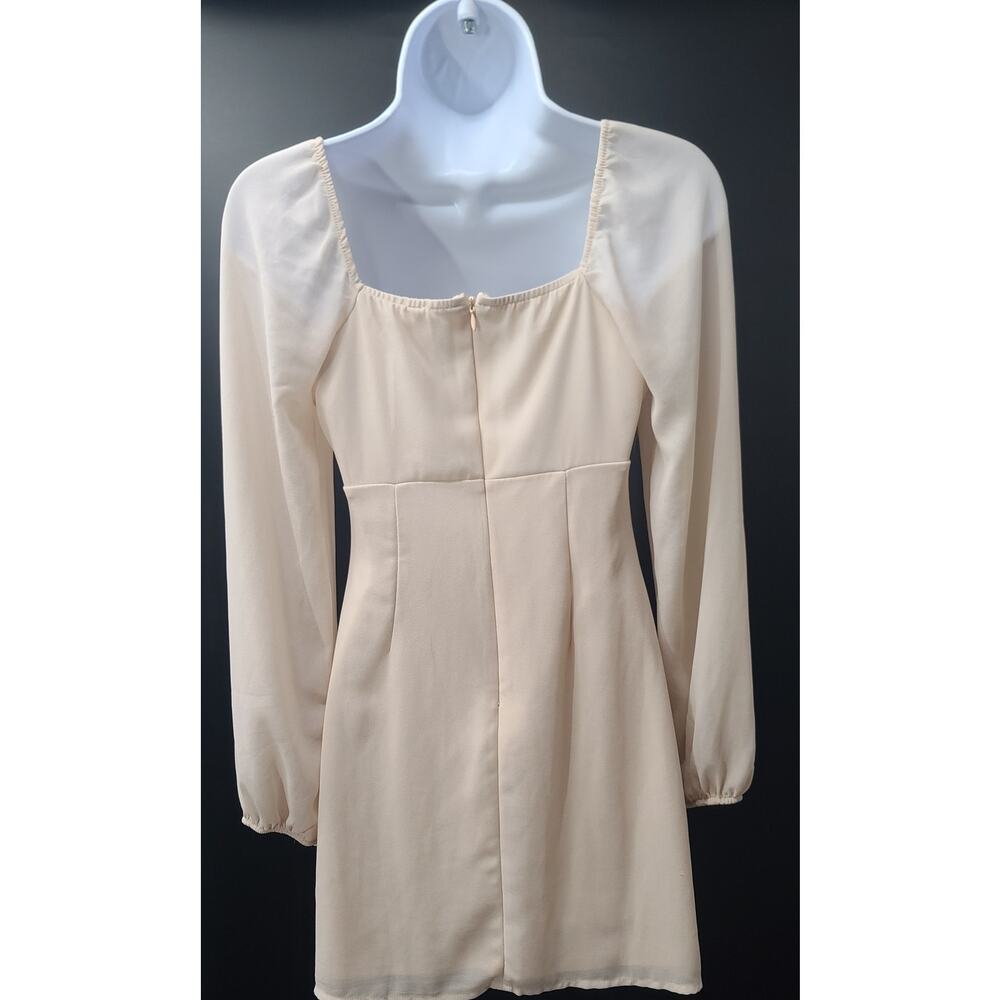Altar'd State women's dress petal pink Size XS Babydoll Y2k romantic soft girl - Picture 2 of 8